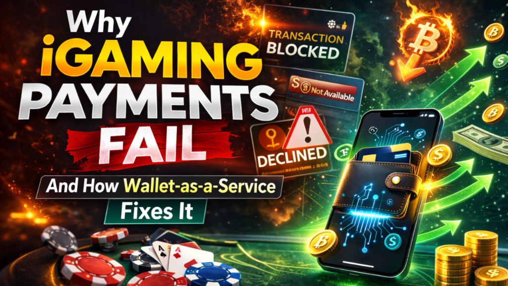 Why iGaming Payments Fail (And How Wallet-as-a-Service Fixes It)